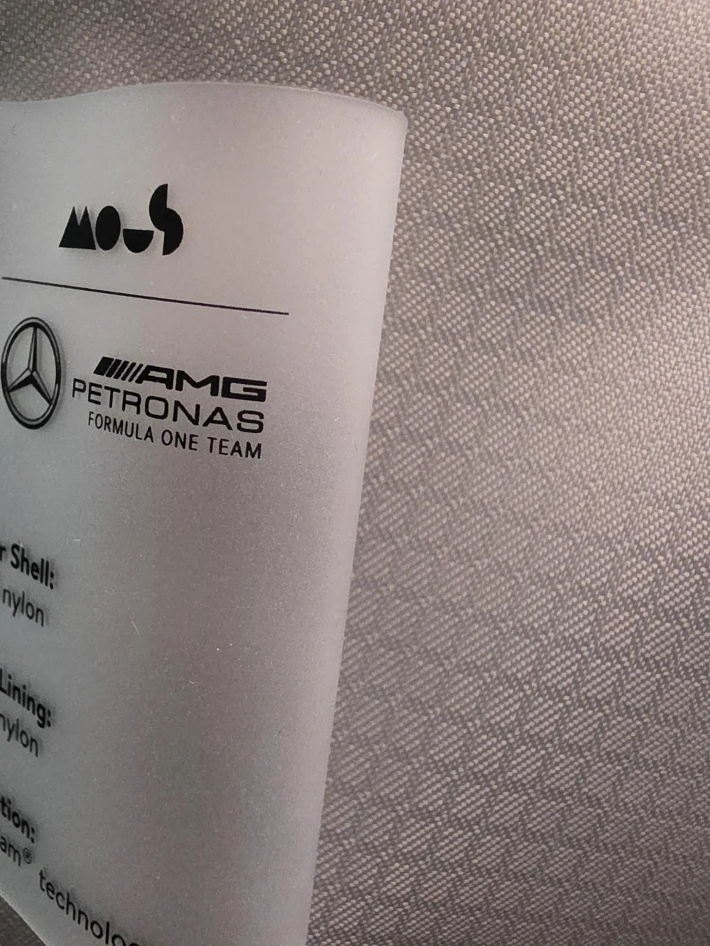 Mous x Mercedes-AMG F1 Team Protective Lid Backpack with UltraTex